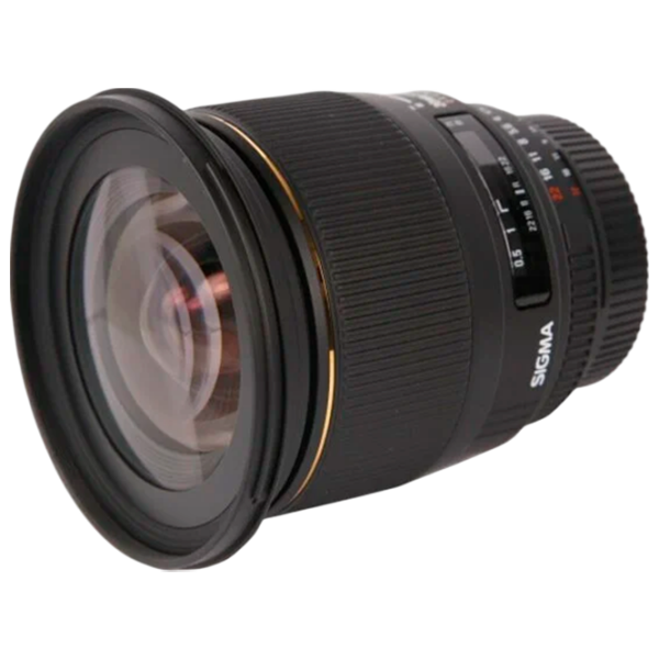 Obiectiv Sigma AF 20mm f/1.8 EX DG ASPHERICAL RF Canon EF, Black  photo 2