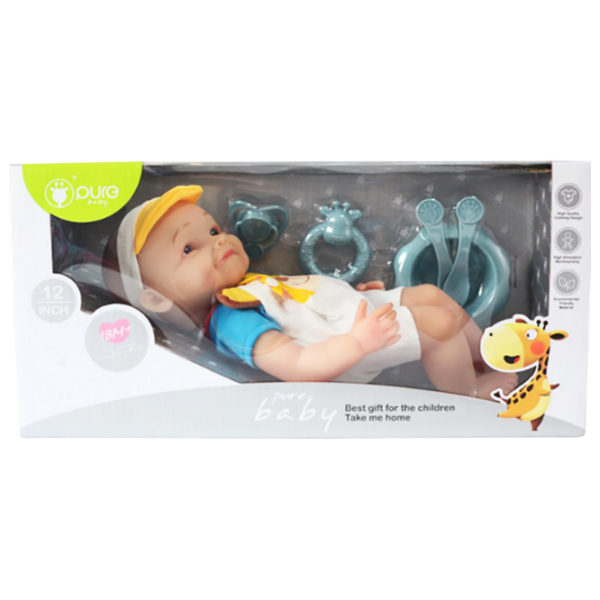 Кукла Essa Toys Pure Baby малыш DF12-013D 3+ photo 3