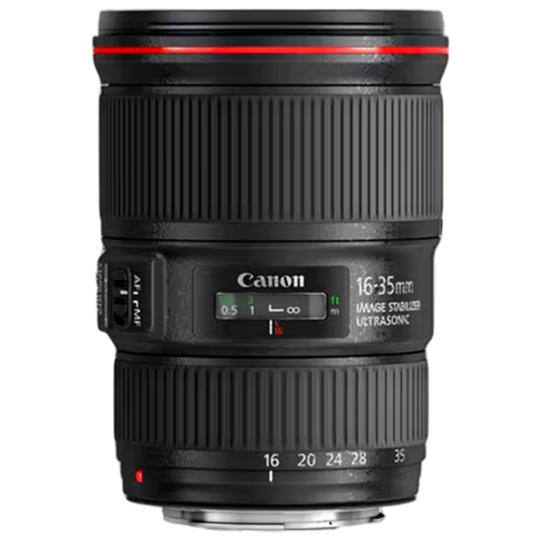 Объектив Canon EF 16-35mm f/4 L IS USM, Черный  photo 1