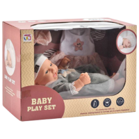 Păpușă Essa Toys Baby in pajamas bebeluș 6899-21W 3+