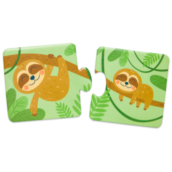 Puzzle Hape Animale și pui (E1664) Numărul de piese: 36, Vârsta recomandată: 1+ photo 4