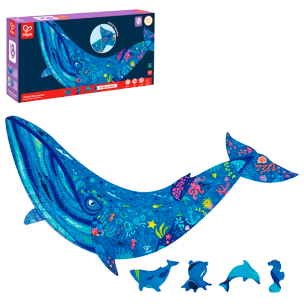 Puzzle Hape Горбатый кит (E1668) Количество деталей: , Рекомендуемый возраст: 6+ photo 1
