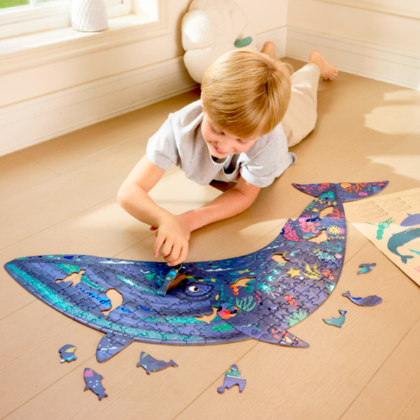 Puzzle Hape Горбатый кит (E1668) Количество деталей: , Рекомендуемый возраст: 6+ photo 8