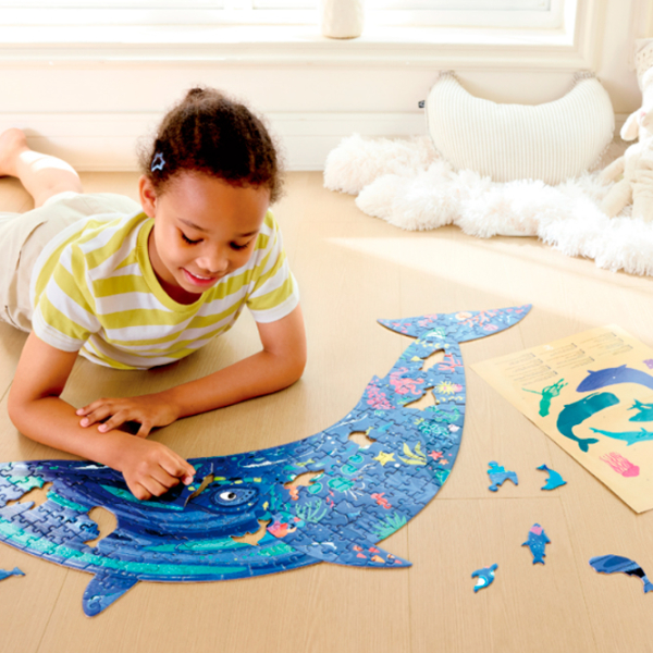 Puzzle Hape Горбатый кит (E1668) Количество деталей: , Рекомендуемый возраст: 6+ photo 9