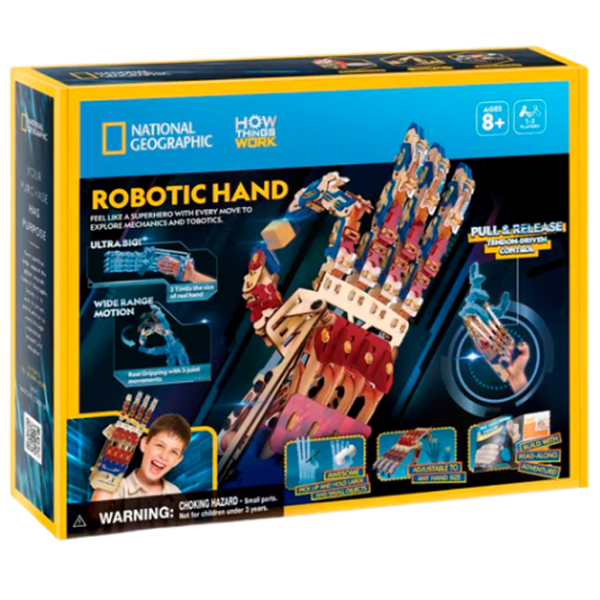 Puzzle 3D CubicFun Mână robotică (DS1133h) Numărul de piese: , Vârsta recomandată: 6+ photo 3