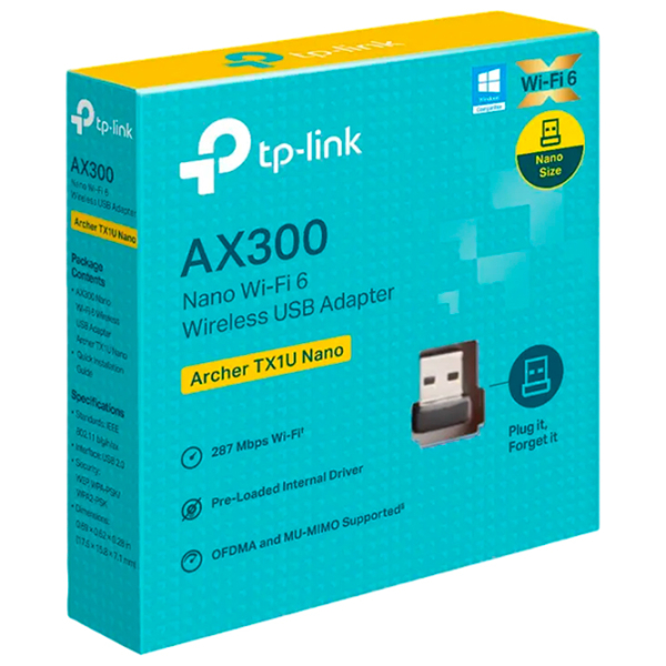 Adaptor de rețea TP-Link TX1U Black  photo 4