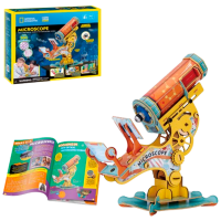 Puzzle 3D CubicFun Microscope (DS1127h) Numărul de piese: , Vârsta recomandată: 6+