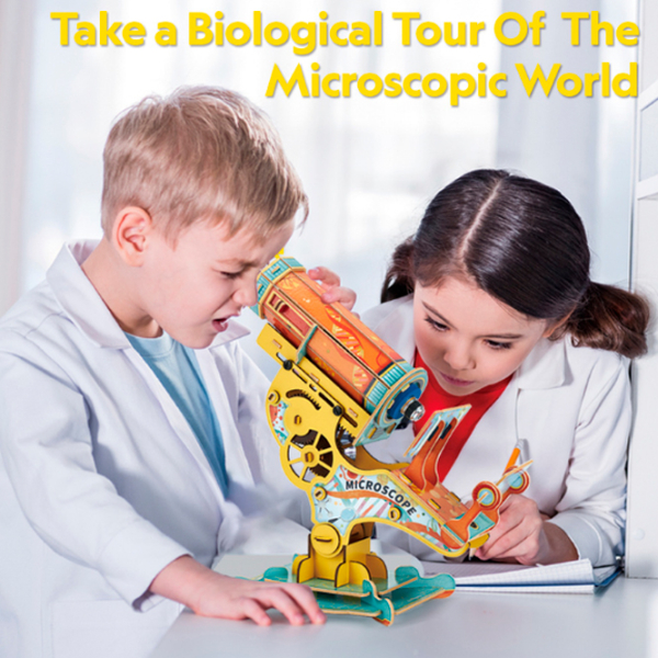 Пазл 3D CubicFun Microscope (DS1127h) Количество деталей: , Рекомендуемый возраст: 6+ photo 9