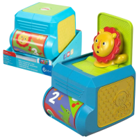 Jucărie muzicală Fisher Price Pop-Up Surprise Lion FHF77 Blue 0.5+