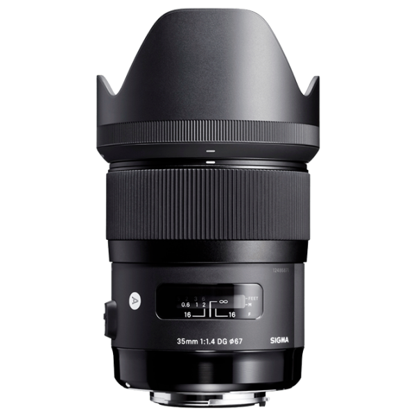 Объектив Sigma AF 35mm f/1.4 DG HSM ART F/Sony-E, Черный  photo 1