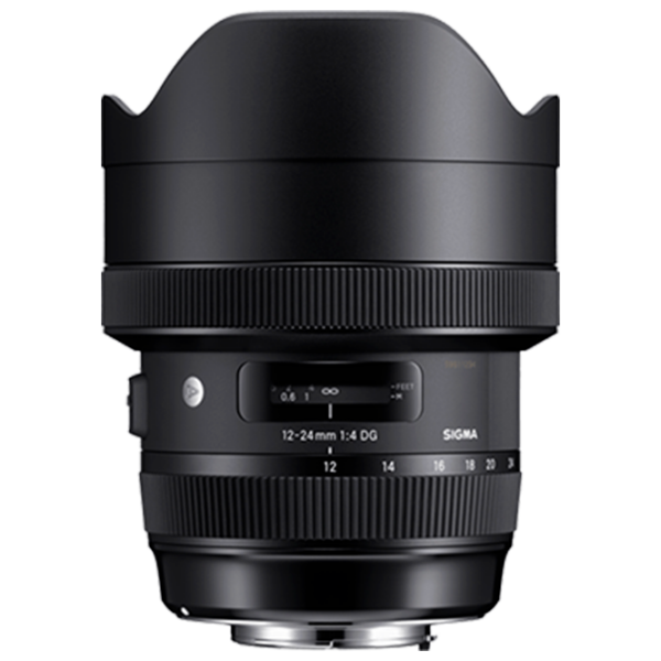 Obiectiv Sigma AF 12-24mm f/4.0 DG HSM Art F/Nikon, Black  photo 1