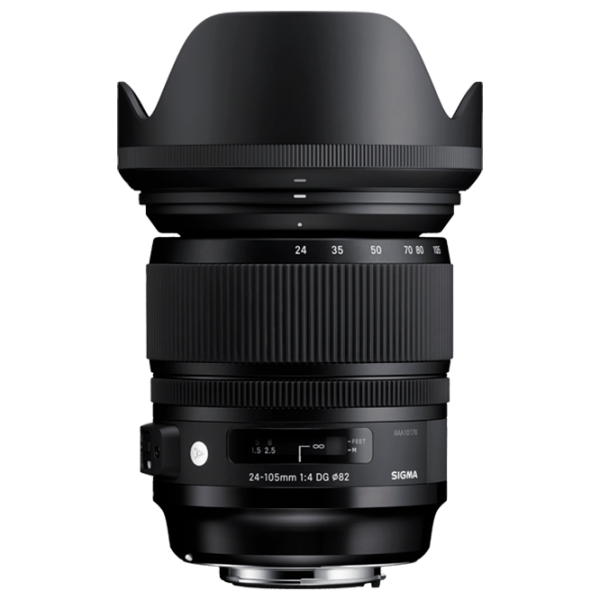 Объектив Sigma AF 24-105mm f/4 DG OS HSM ART, Черный  photo 1