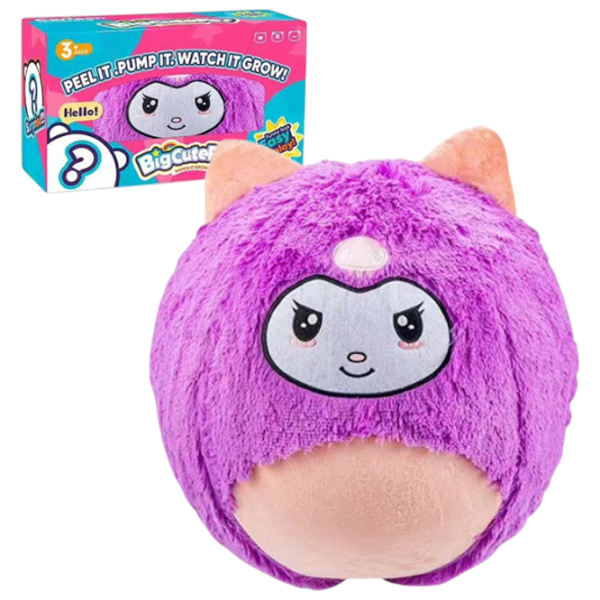 Jucărie moale Essa Toys Big Cute Pet Kuromi BB1882F-5 Purple 3+
