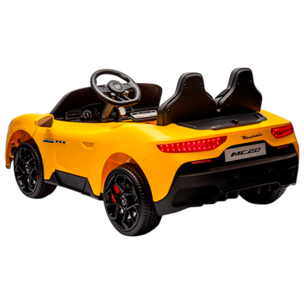 Электромобиль Maserati MC20 Kids car Maserati MC20 Желтый 3+ | 50 кг | 5 км/ч photo 2
