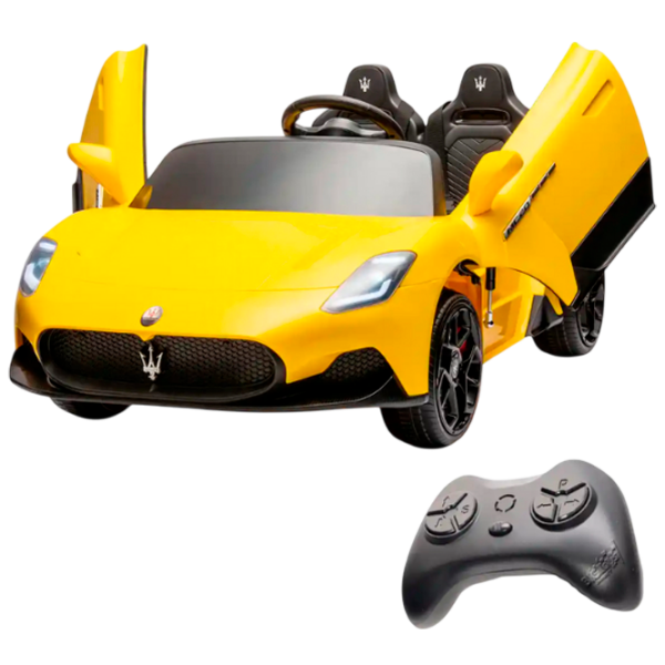Электромобиль Maserati MC20 Kids car Maserati MC20 Желтый 3+ | 50 кг | 5 км/ч photo 4
