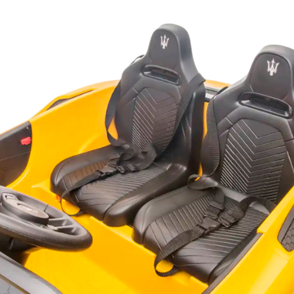 Электромобиль Maserati MC20 Kids car Maserati MC20 Желтый 3+ | 50 кг | 5 км/ч photo 6