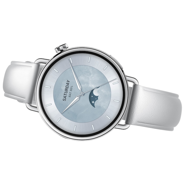 Ceas inteligent Xiaomi Watch S4 Silver 1.32" | 41 mm | Oțel inoxidabil/Piele
|  photo 2