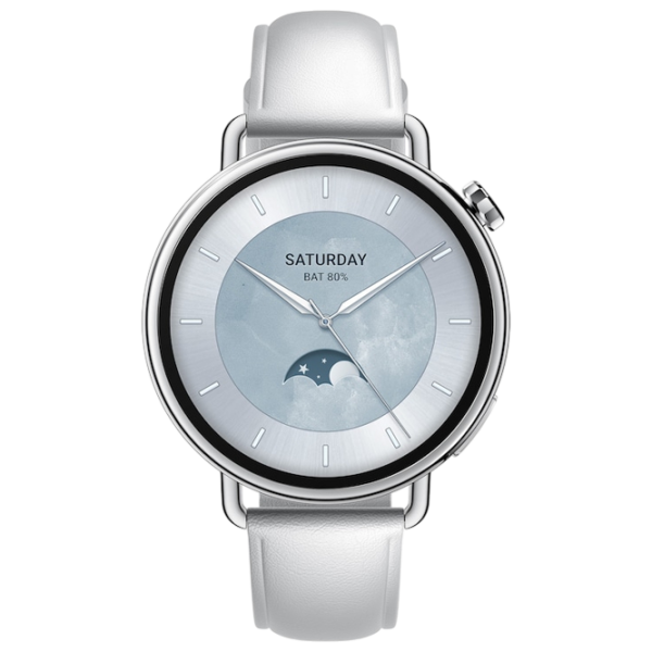 Ceas inteligent Xiaomi Watch S4 Silver 1.32" | 41 mm | Oțel inoxidabil/Piele
|  photo 7