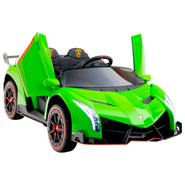Mașină electrică Lamborghini Veneno Kids car LAMBORGHINI VENENO Green 3+ | 30 kg | 7 km/h photo 2