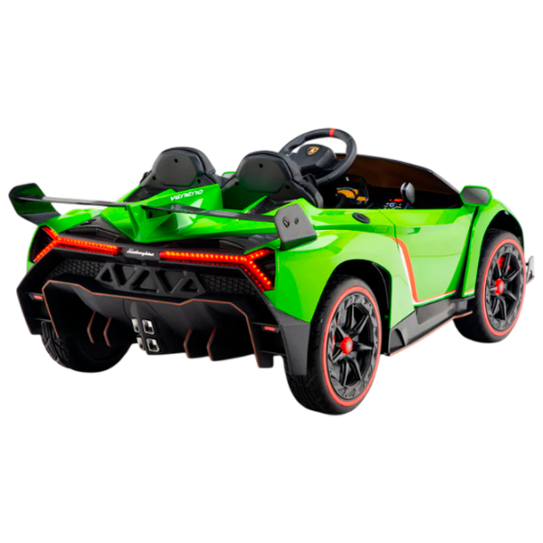 Mașină electrică Lamborghini Veneno Kids car LAMBORGHINI VENENO Green 3+ | 30 kg | 7 km/h photo 3