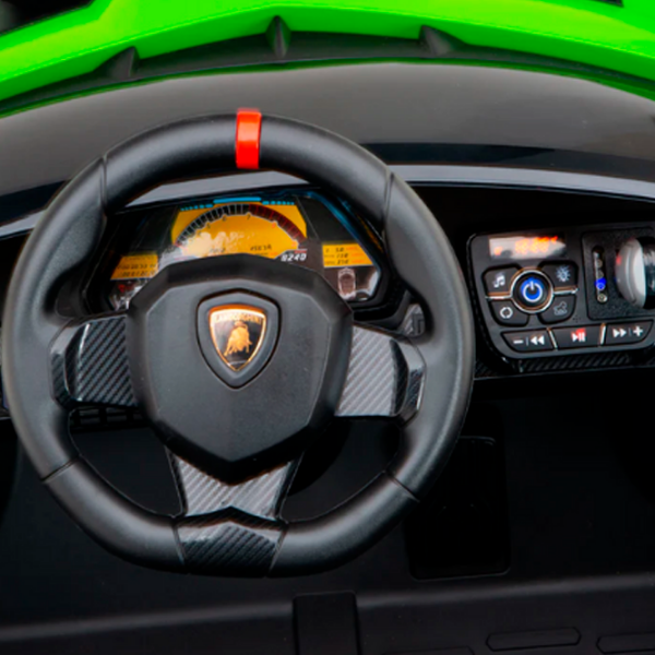 Mașină electrică Lamborghini Veneno Kids car LAMBORGHINI VENENO Green 3+ | 30 kg | 7 km/h photo 10