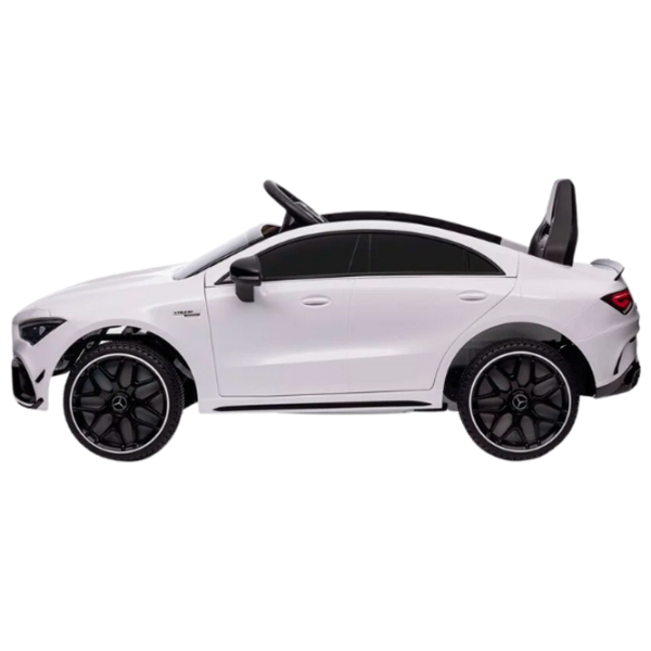 Mașină electrică Mercedes-Benz CLA45 Kids car MERCEDES-BENZ CLA45 White 3+ | 30 kg | 5 km/h photo 2