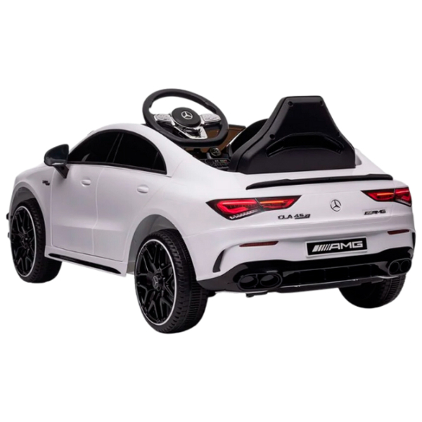 Mașină electrică Mercedes-Benz CLA45 Kids car MERCEDES-BENZ CLA45 White 3+ | 30 kg | 5 km/h photo 5