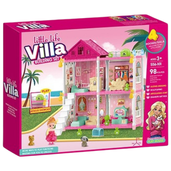 Домик для кукол Essa Toys Little Villa домик 556-101 3+ photo 3
