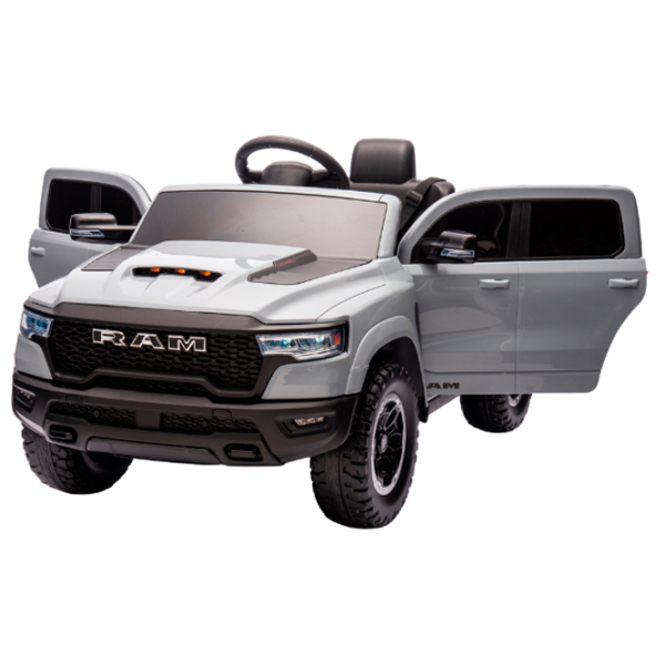 Mașină electrică Dodge RAM Kids car DODGE RAM 1500 RHO Gray 3+ | 30 kg | 6 km/h photo 4