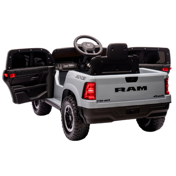 Mașină electrică Dodge RAM Kids car DODGE RAM 1500 RHO Gray 3+ | 30 kg | 6 km/h photo 6