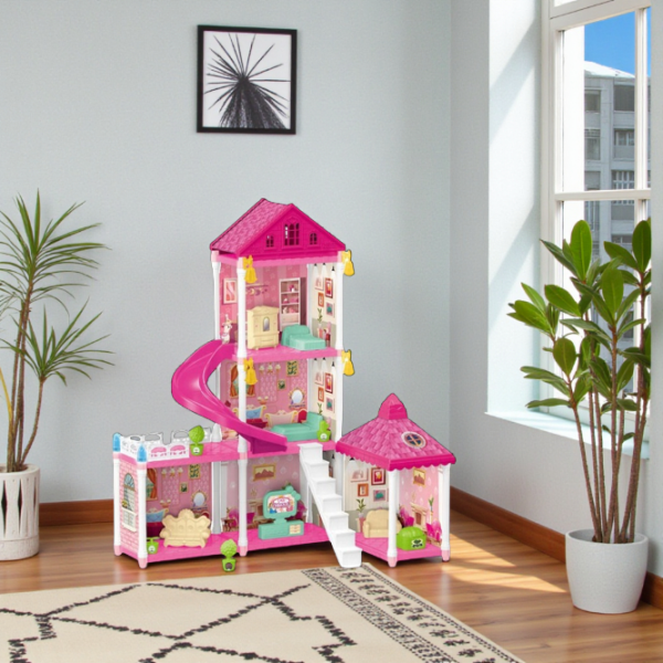 Căsuță pentru păpuși Essa Toys Little Villa căsuță 556-103A 3+ photo 4