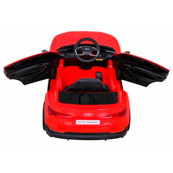 Mașină electrică Audi E-Tron Kids car AUDI E-TRON SPORTBACK Red 3+ | 25 kg | 5 km/h photo 2
