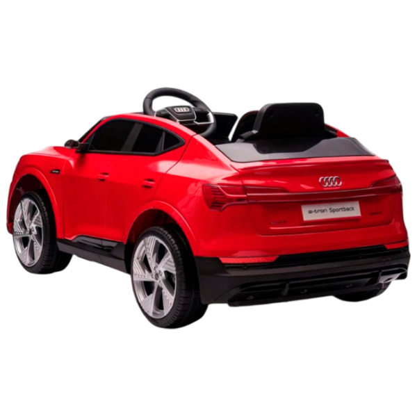 Mașină electrică Audi E-Tron Kids car AUDI E-TRON SPORTBACK Red 3+ | 25 kg | 5 km/h photo 5
