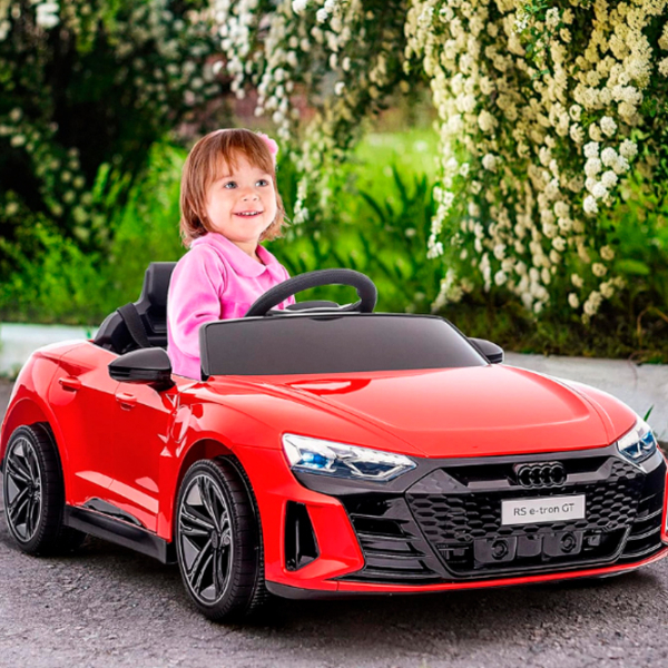 Mașină electrică Audi E-Tron Kids car AUDI E-TRON SPORTBACK Red 3+ | 25 kg | 5 km/h photo 8