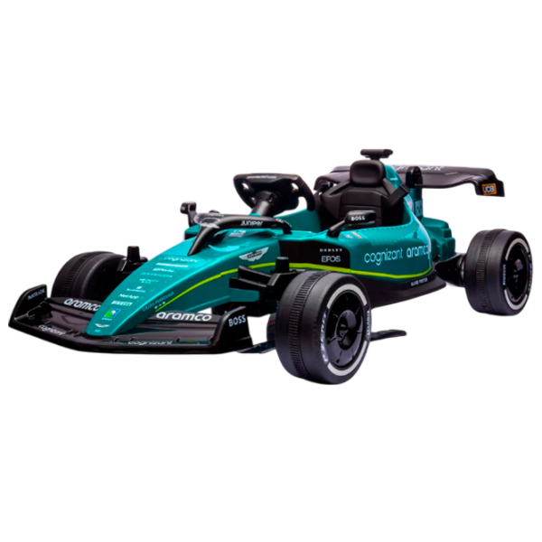 Mașină electrică Aston Martin Kart Kids car 8010324-2ARgreen Green 3+ | 30 kg | 5 km/h photo 1