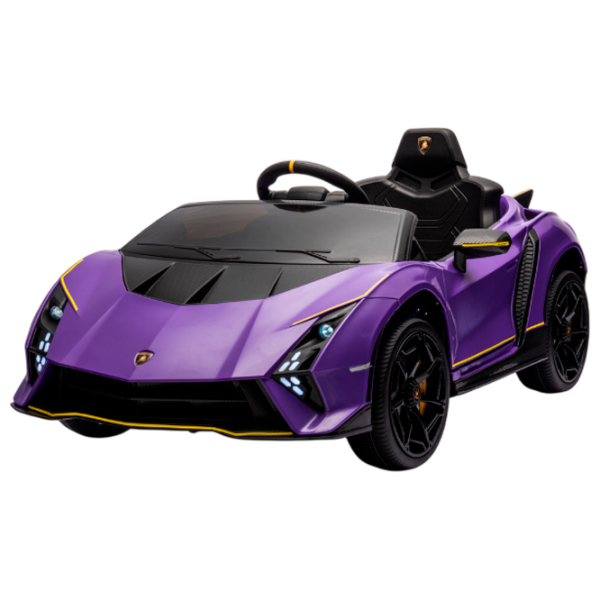 Электромобиль Lamborghini Autentica Kids car 8210480-2ARpurple Пурпурный 3+ | 30 кг | 6 км/ч photo 1