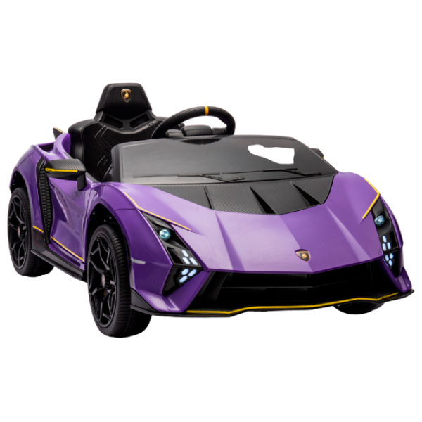 Электромобиль Lamborghini Autentica Kids car 8210480-2ARpurple Пурпурный 3+ | 30 кг | 6 км/ч photo 3