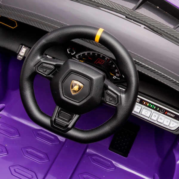Электромобиль Lamborghini Autentica Kids car 8210480-2ARpurple Пурпурный 3+ | 30 кг | 6 км/ч photo 9