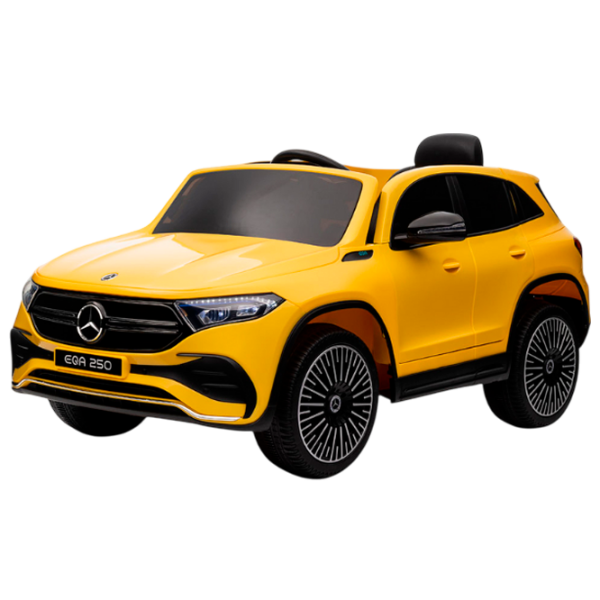 Электромобиль Mercedes-Benz EQA 250 Kids car 8610040-4CRyellow Желтый 3+ | 30 кг | 7 км/ч photo 1