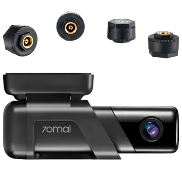 Видеорегистратор 70mai M500 + TMPS Sensor T04 Черный OmniVision OS05A10/ Черный photo 1