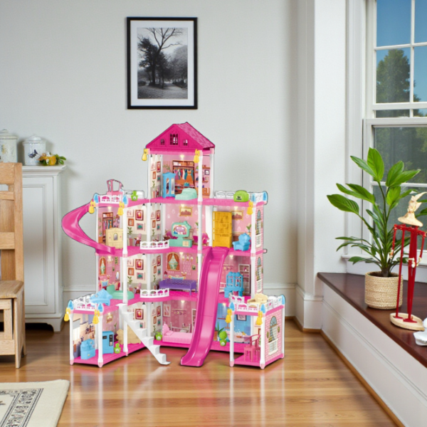 Căsuță pentru păpuși Essa Toys Little Villa căsuță 556-105A 3+ photo 5