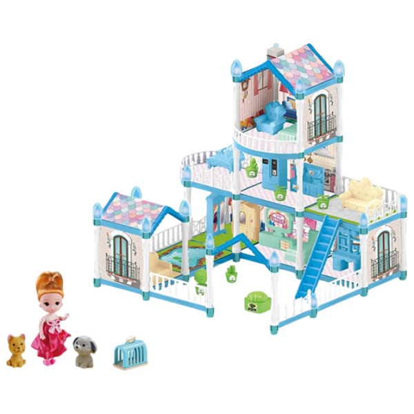 Căsuță pentru păpuși Essa Toys Dream Villa căsuță 556-79A 3+ photo 2