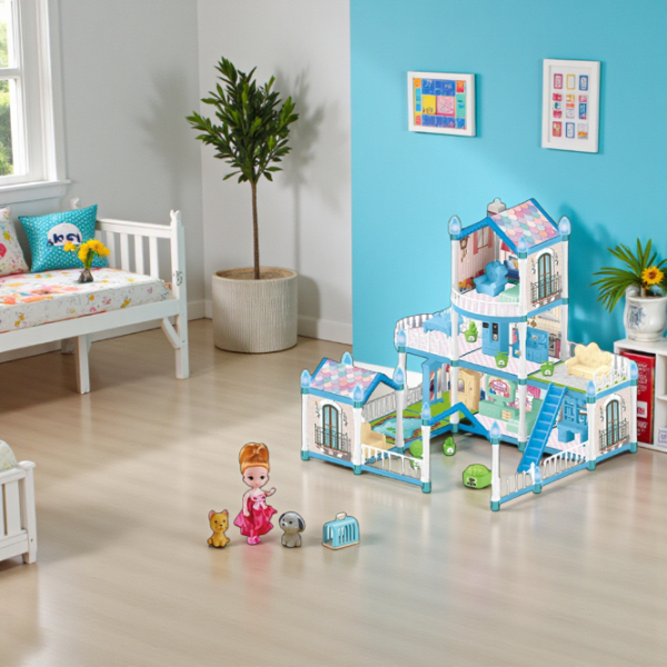 Căsuță pentru păpuși Essa Toys Dream Villa căsuță 556-79A 3+ photo 5