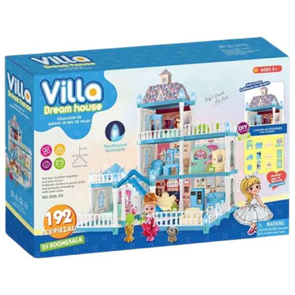 Căsuță pentru păpuși Essa Toys Dream Villa căsuță 556-79 3+ photo 3