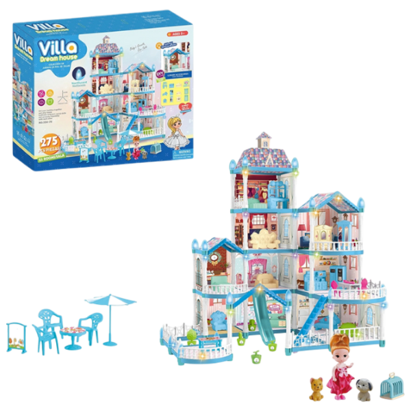 Căsuță pentru păpuși Essa Toys Dream Villa căsuță 556-78 3+ photo 1