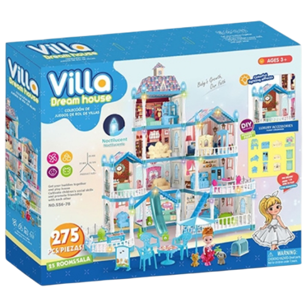 Căsuță pentru păpuși Essa Toys Dream Villa căsuță 556-78 3+ photo 3