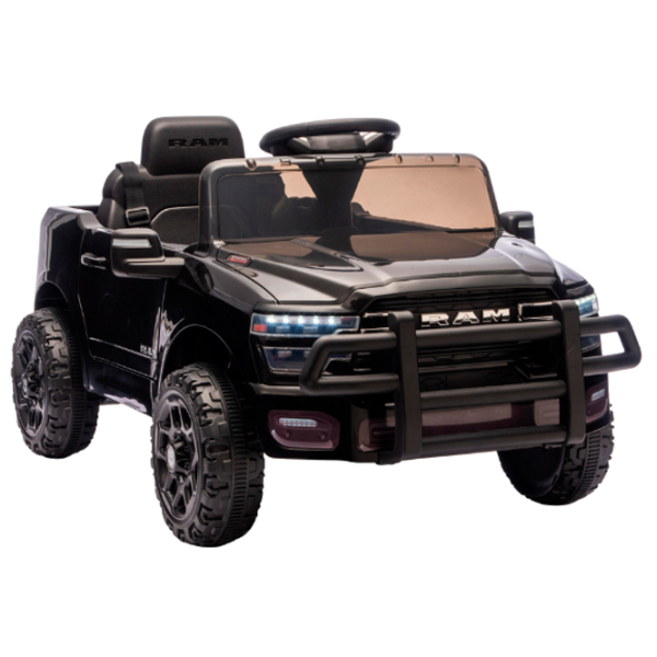 Mașină electrică Dodge RAM 3500 Kids car 8010338-2ARblack Black 3+ | 25 kg | 3 km/h photo 2