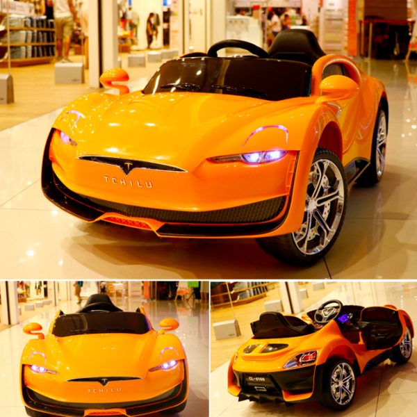 Mașină electrică Kids car C2104 Orange 3+ | 50 kg | 8 km/h photo 2