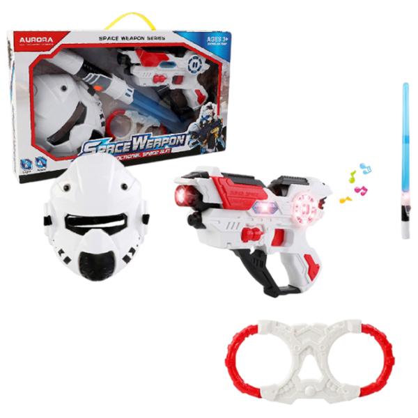 Бластер Essa Toys Space Guardian Set 842-3 Белый Лазер, , 3+ photo 1