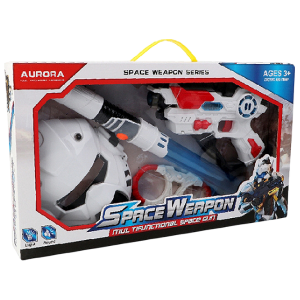 Бластер Essa Toys Space Guardian Set 842-3 Белый Лазер, , 3+ photo 3